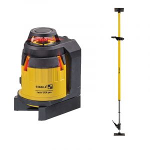 STABILA Multilinien-Laser LAX 400, 6-teiliges Set