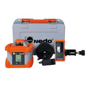 Nedo PRIMUS 2 H rotating laser with ACCEPTOR MAXX LK 2